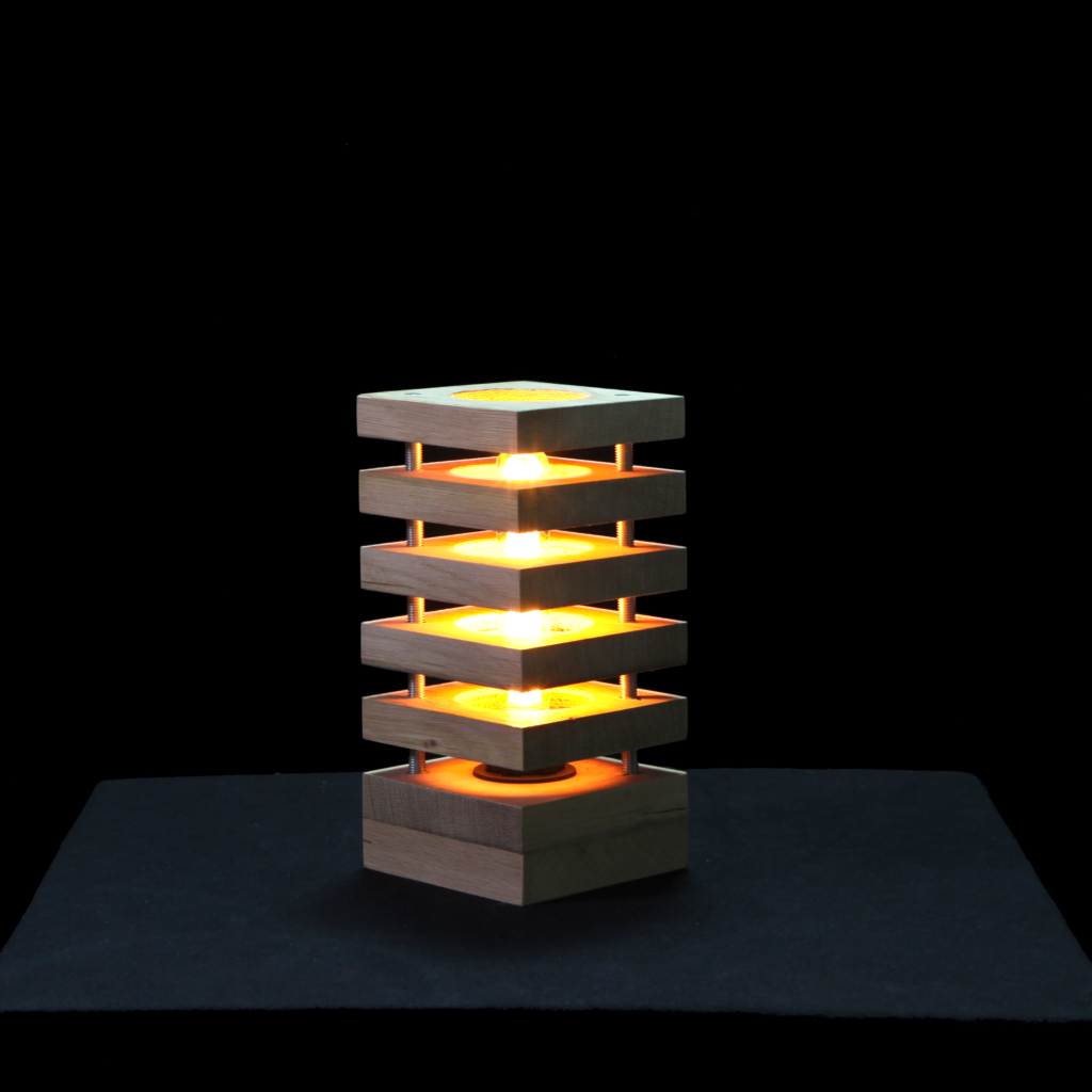 Lampe carrée petit format